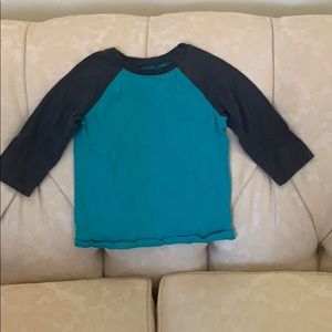 Blue half sleeve shirt